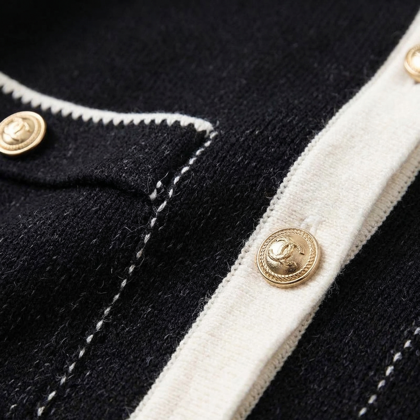 Pull Boutonné Manches Longues pour Femme
