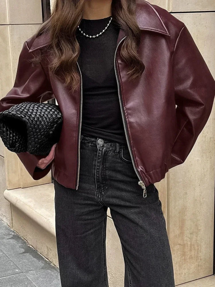 Veste Courte Design Classique pour Femme