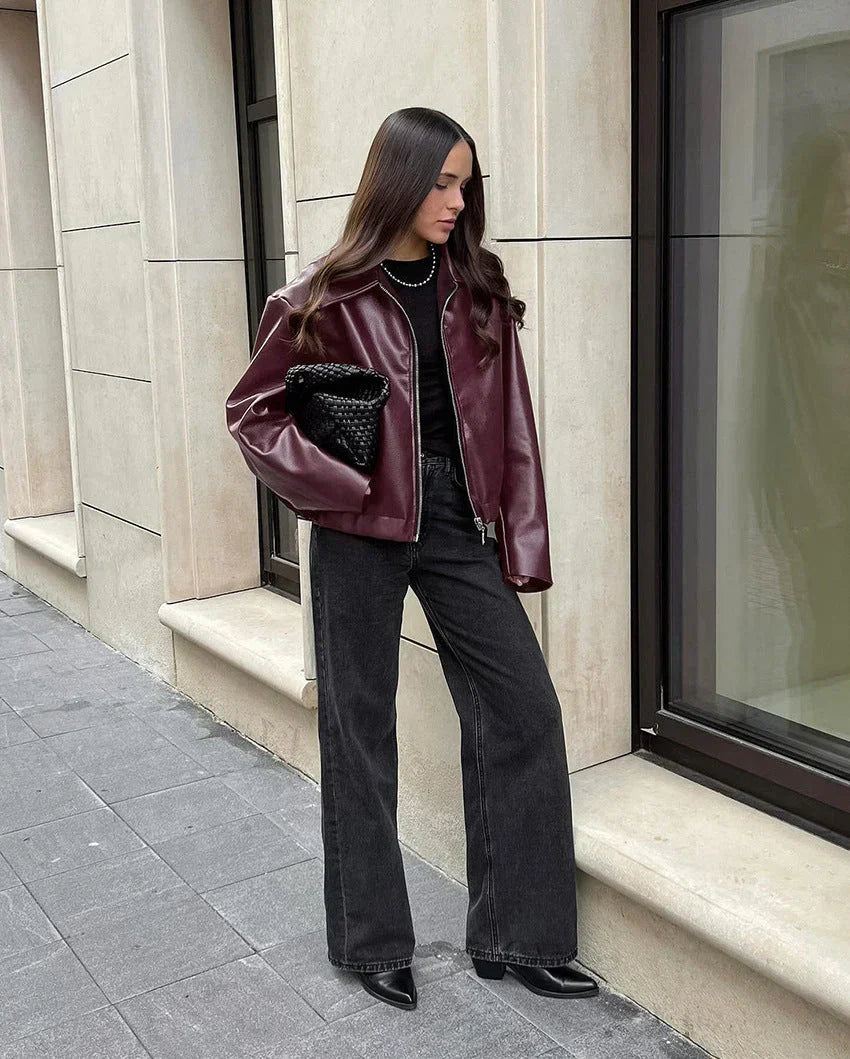 Veste Courte Design Classique pour Femme