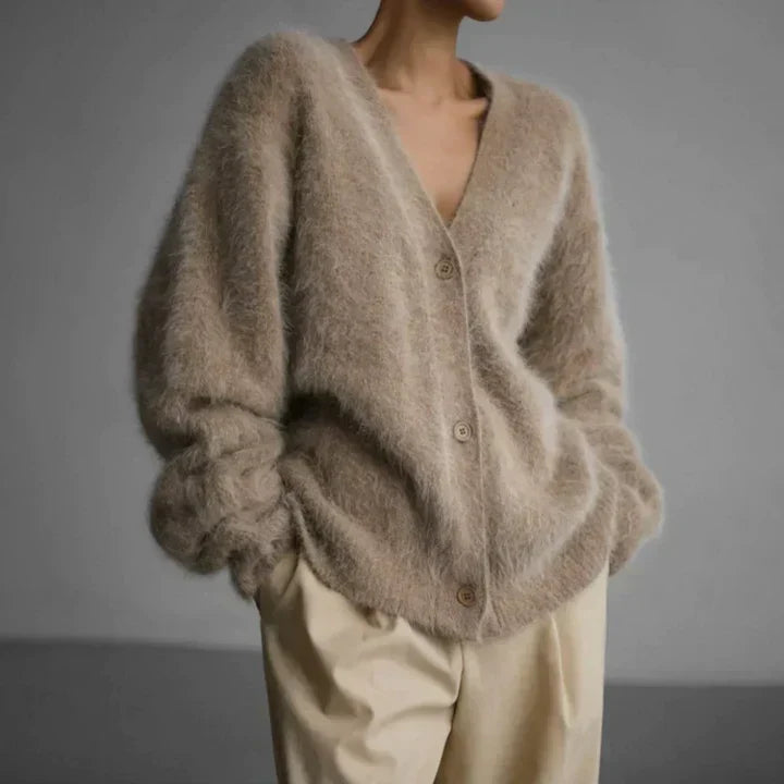 Cardigan Ultra-Doux Coupe Ample pour Femme